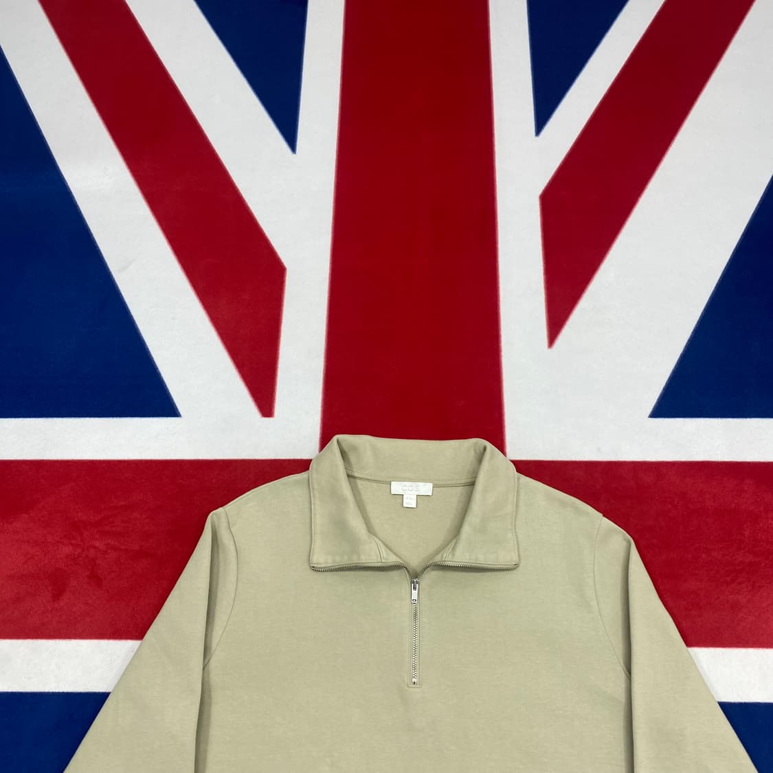 코스 반집업 맨투맨 XL  상품이미지2