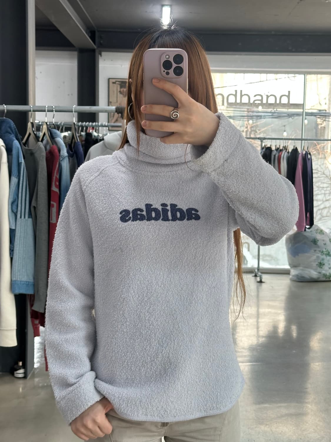 아디다스 스펠아웃 플리스 플러피니트 상품이미지1