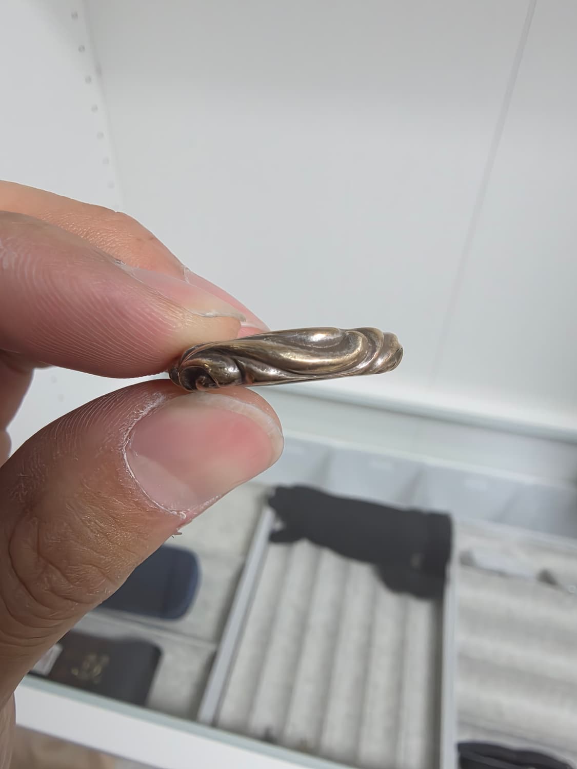 크롬하츠 스크롤밴드링 us5 신세계강남 직접구매 상품이미지1