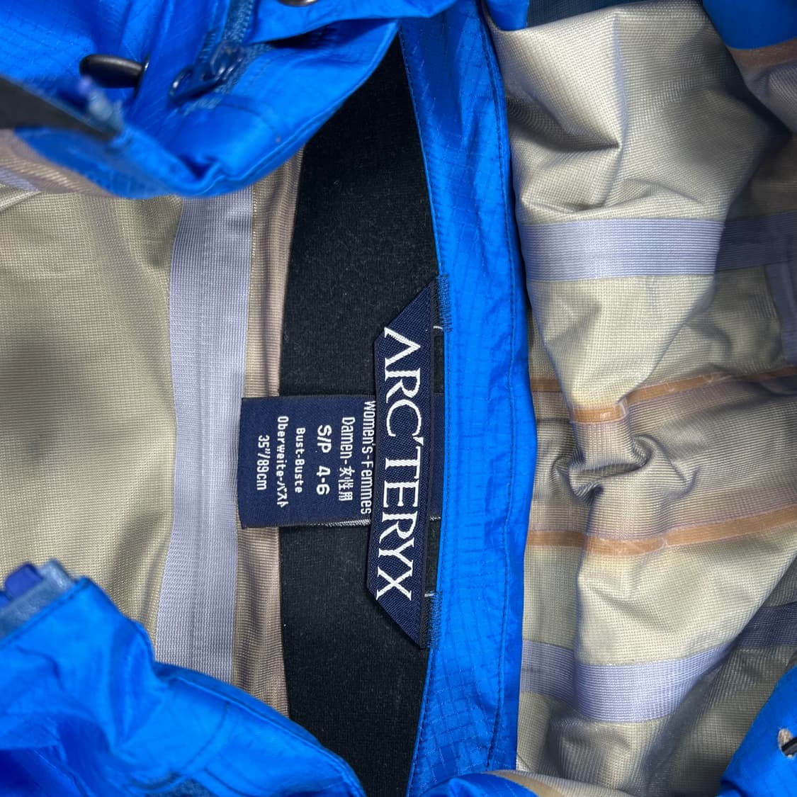 아크테릭스 알파 SL 블루 자켓 상품이미지4