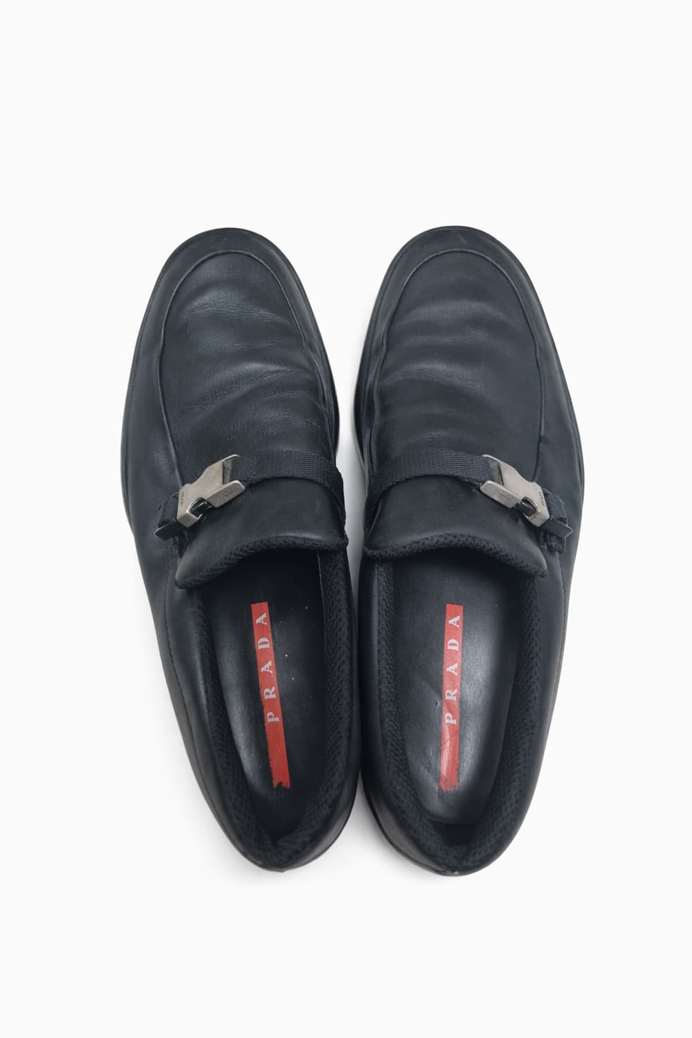 Prada sports buckle loafer 43 black 상품이미지3