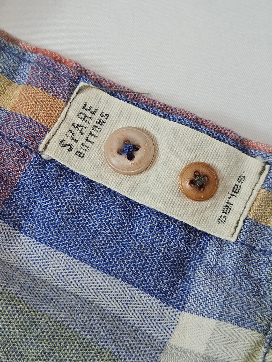 series 시리즈 체크 코튼 셔츠 빈티지 아메카지 95 상품이미지4