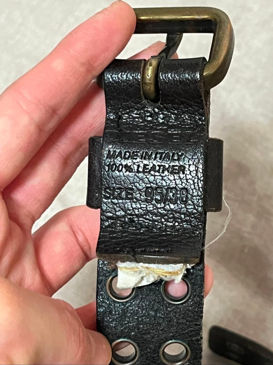 디젤 아일렛 벨트 상품이미지2