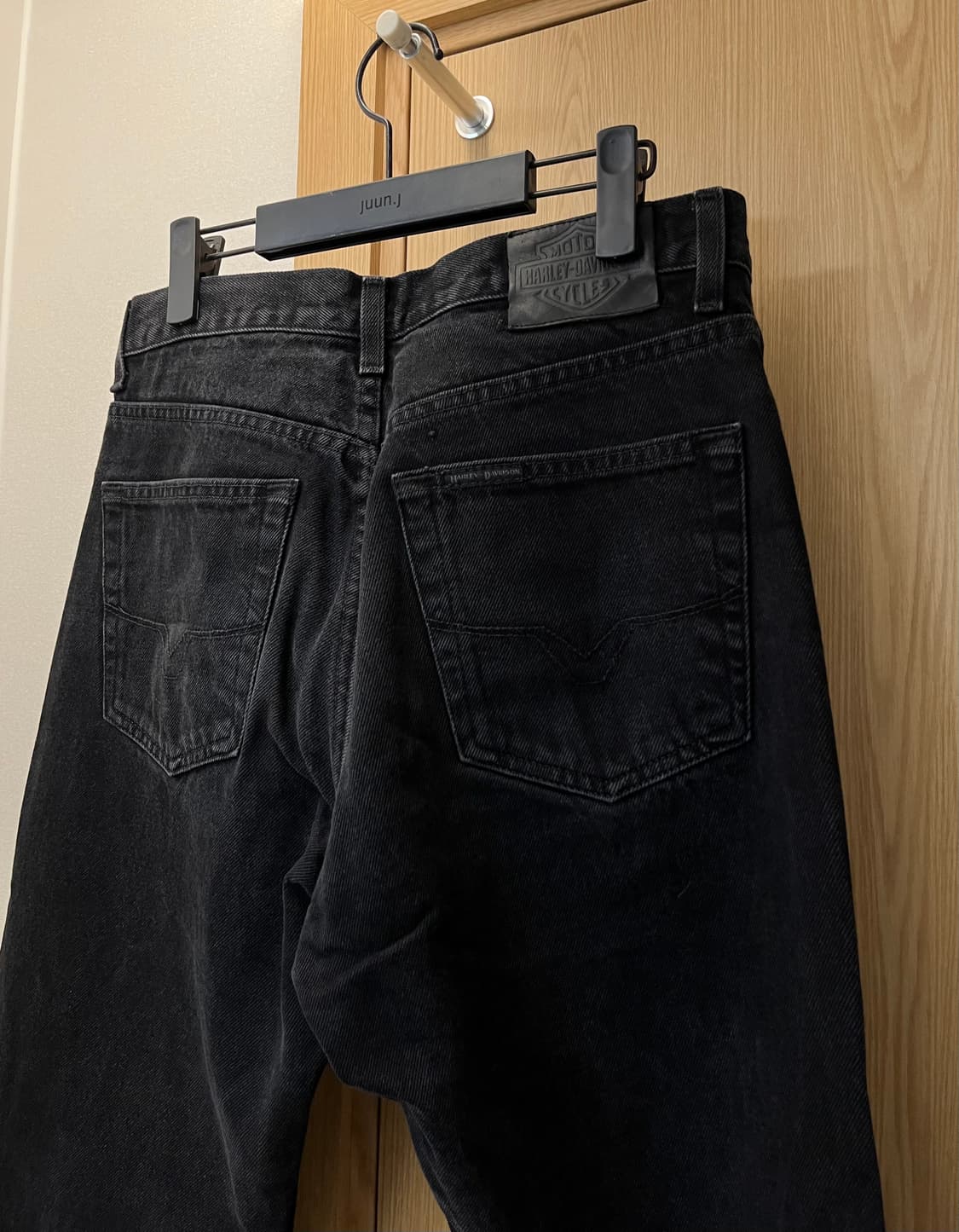 할리데이비슨 블랙 데님팬츠 상품이미지5