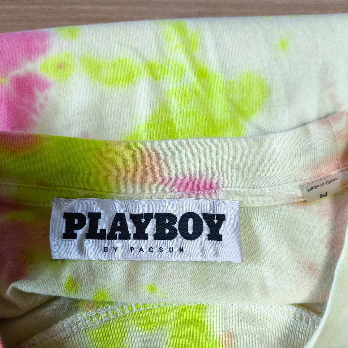 [M] Play Boy 플레이보이 타이다이 티셔츠 상품이미지5