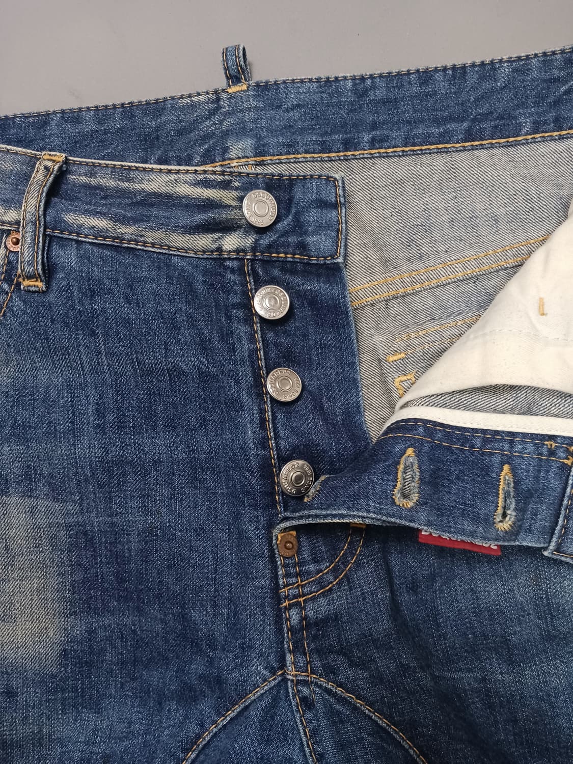 [32] 정품 디스퀘어드2 루키포켓 크러쉬 바이커진 청바지 상품이미지7