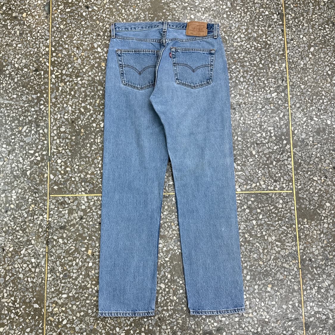 Early 00s USA 리바이스 501 블루 진 데님 팬츠 32 상품이미지2