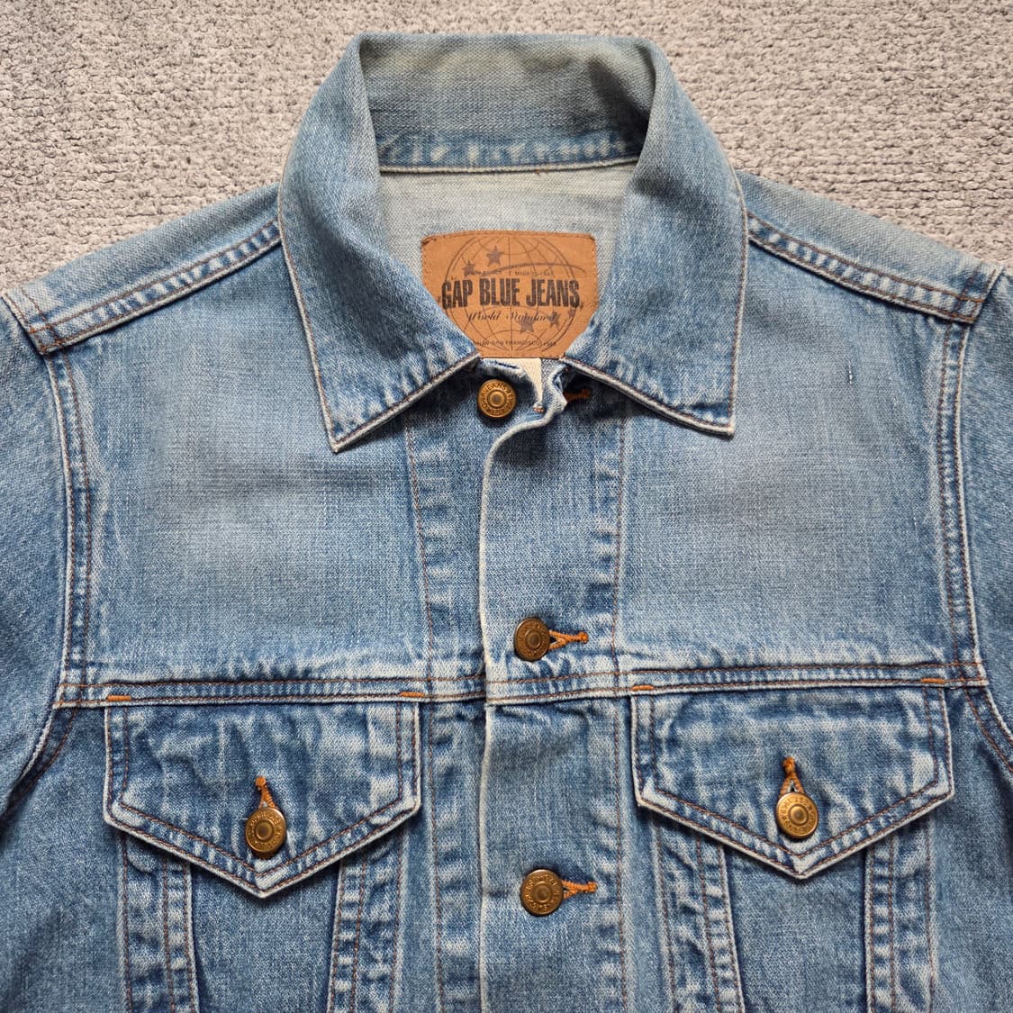 Gap 데님 청자켓 S-M 상품이미지2