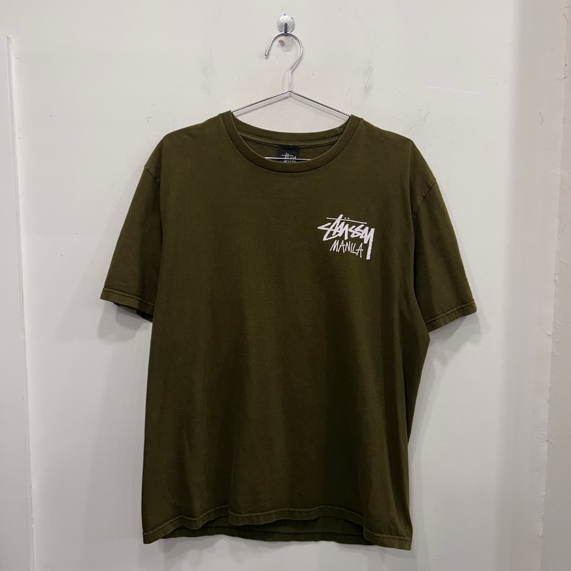스투시 마닐라라인 나염 코튼 반팔티 상품이미지2