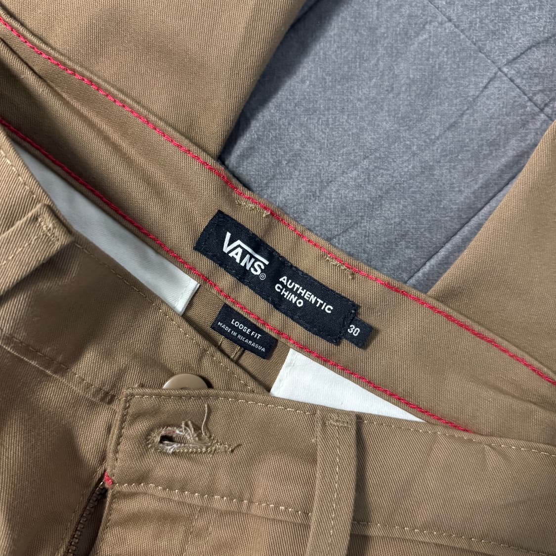VANS 반스 어센틱 치노 루즈팬츠 더트 30 상품이미지2