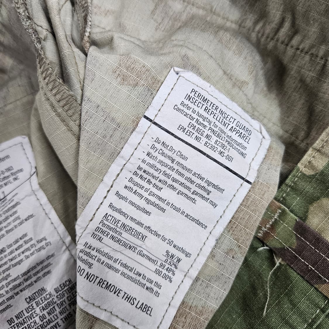 미군 멀티캠 팬츠 SS 상품이미지5