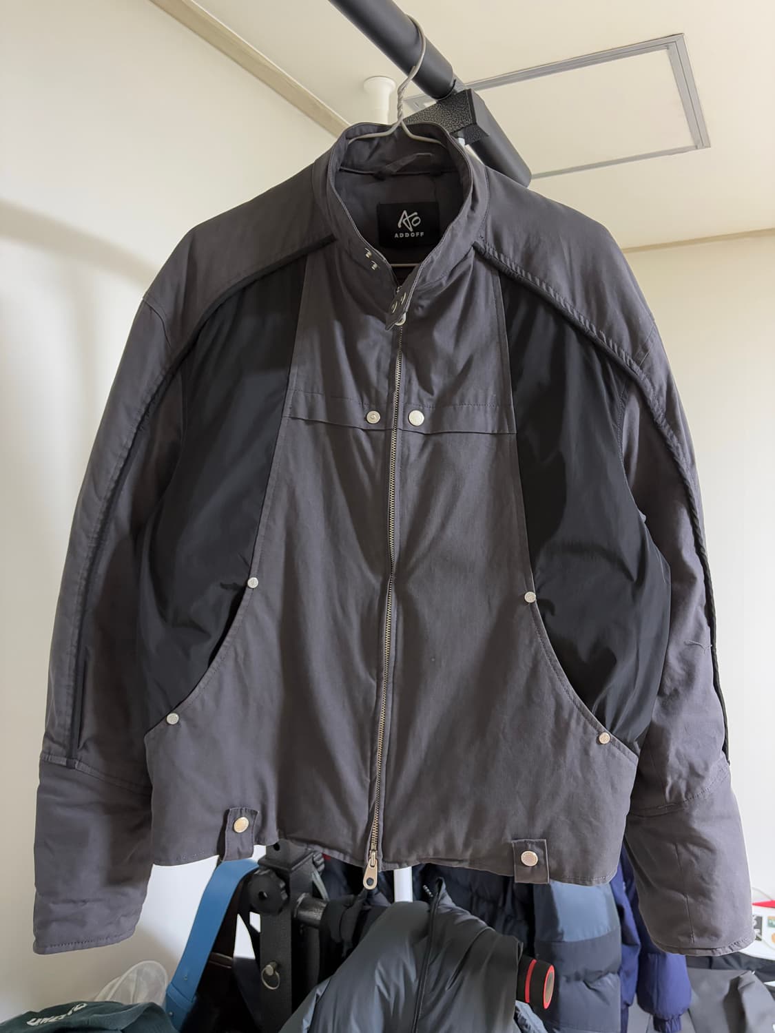 애프오프 바이커 자켓 M 팔아여 상품이미지1