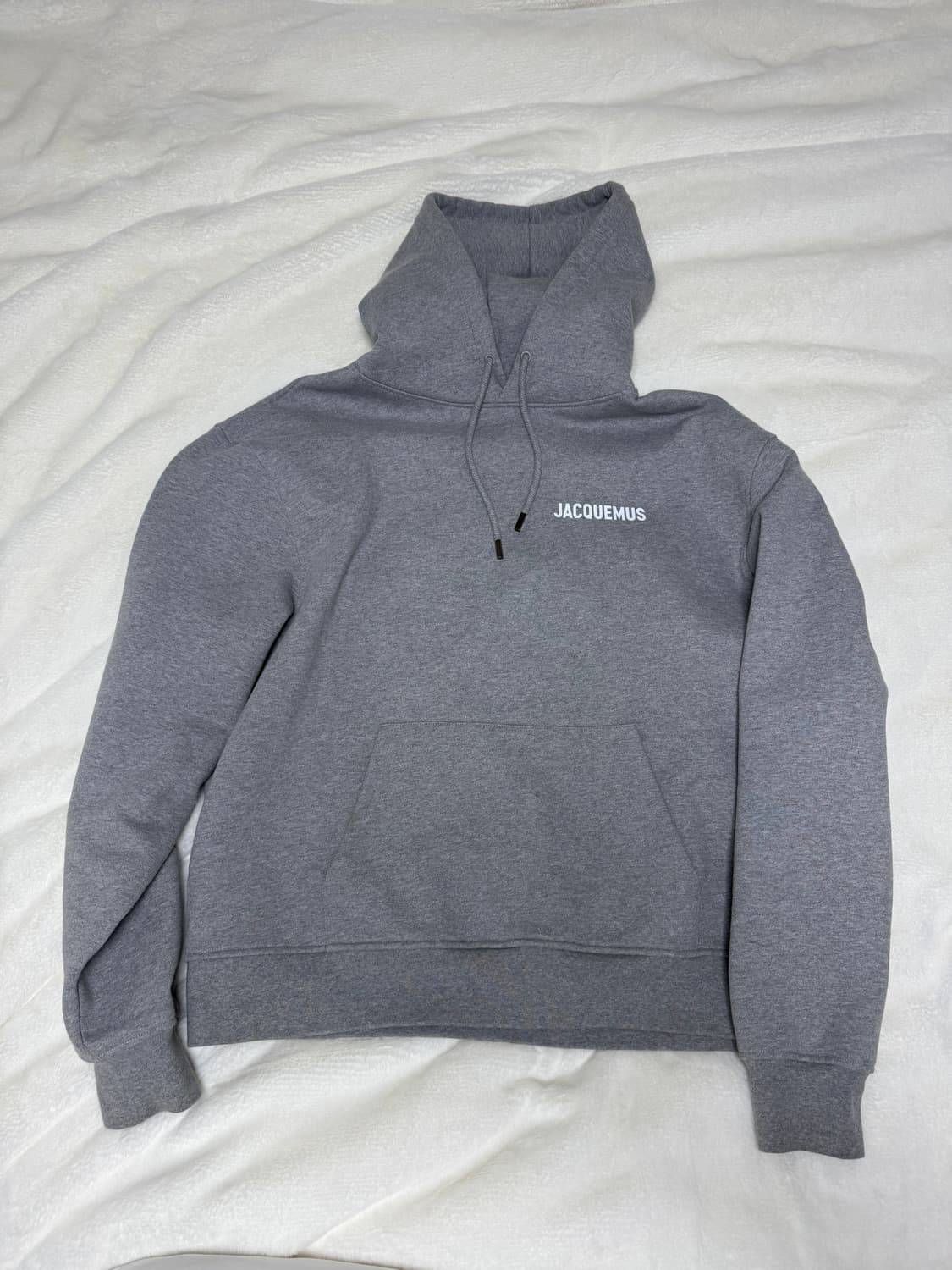 자크뮈스 엠브로이더드 후드 그레이 L사이즈 상품이미지2