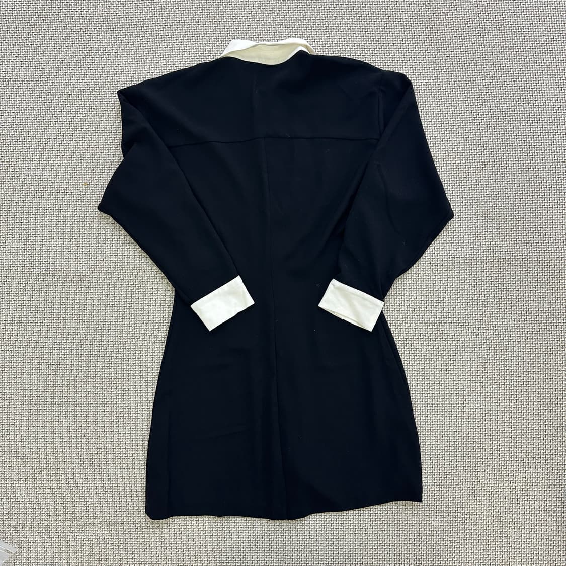 M 새상품 자라 배색 미니 셔츠 원피스 0423D 상품이미지4