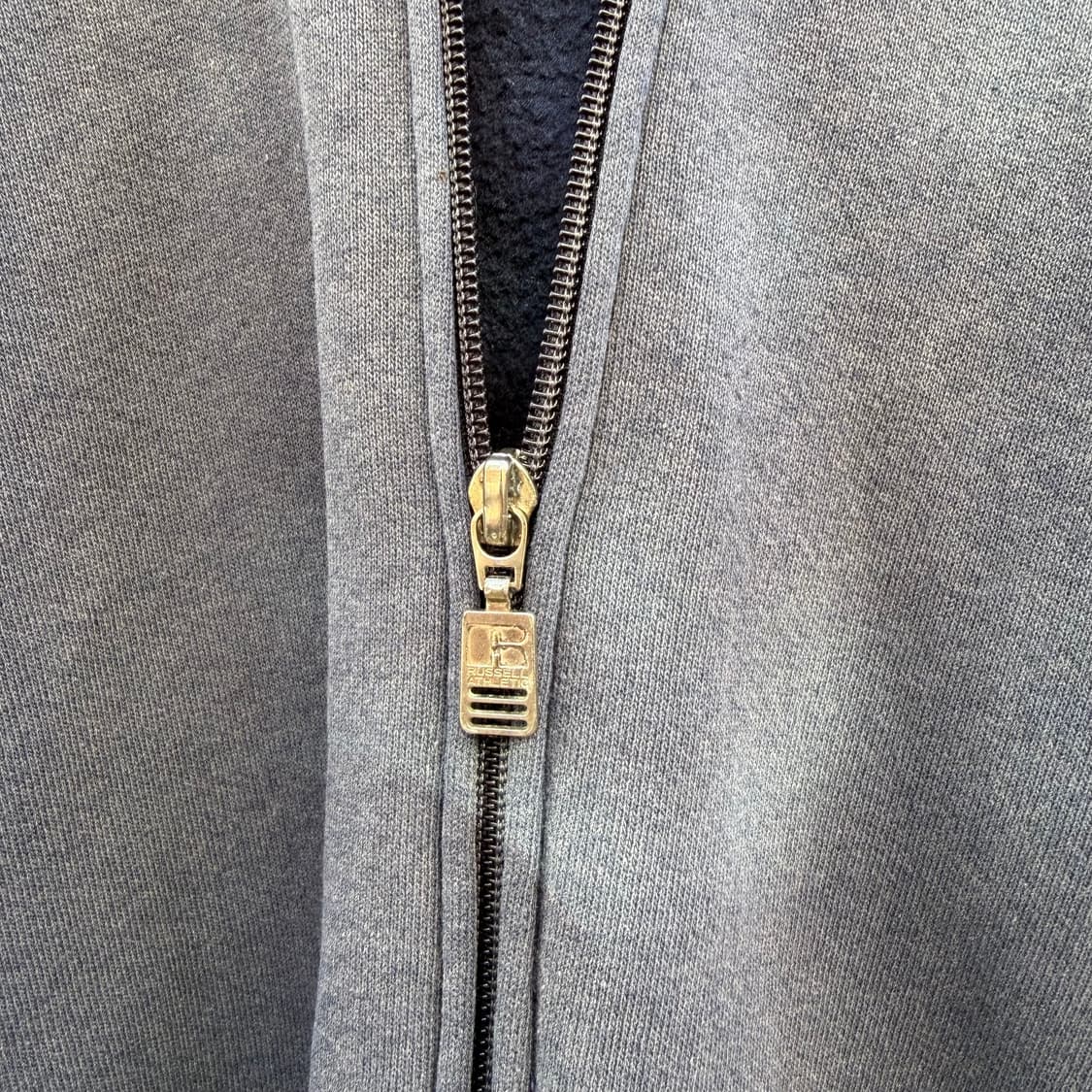 90s Russell Athletic Faded ZipUp 러셀 후드집업 상품이미지7