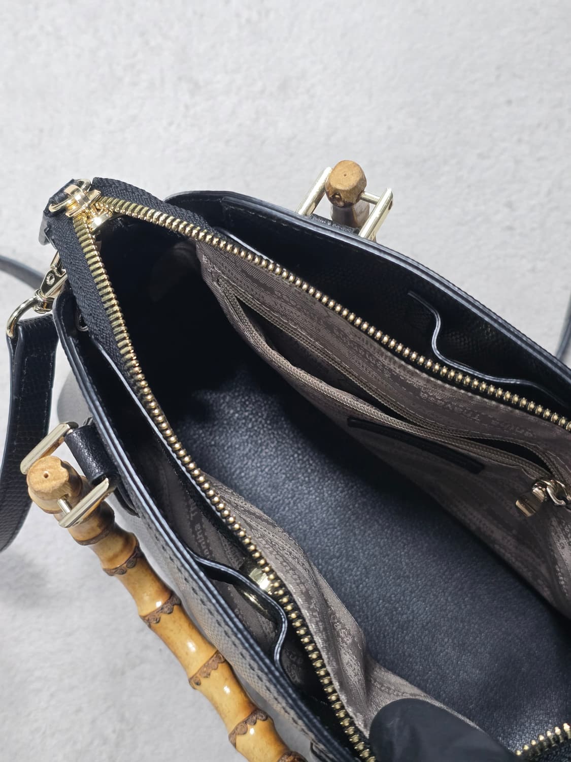 Samantha Thavasa 사만사 타바사 뱀부 숄더백 상품이미지6