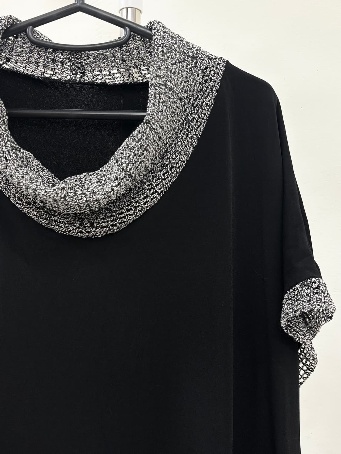 빈티지 블랙 반소매 상품이미지5