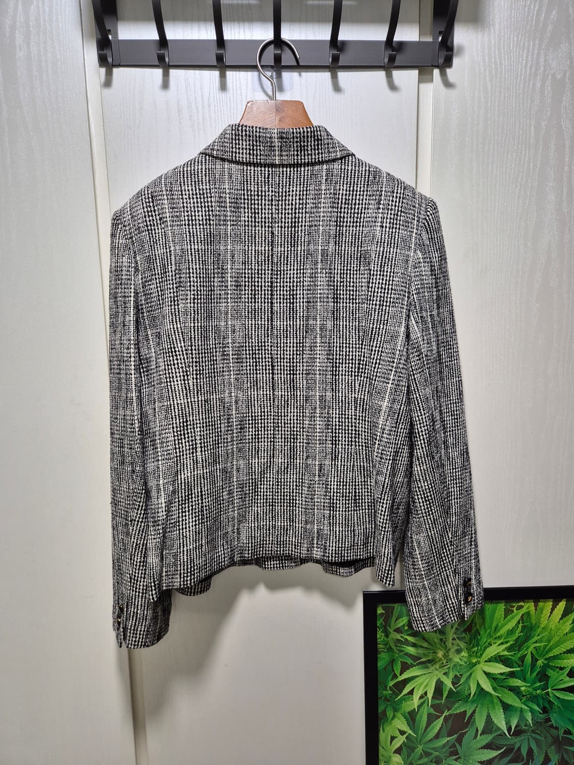 (세일)JPN빈티지.Inattic 체크 스커트 트위드 세트 상품이미지8