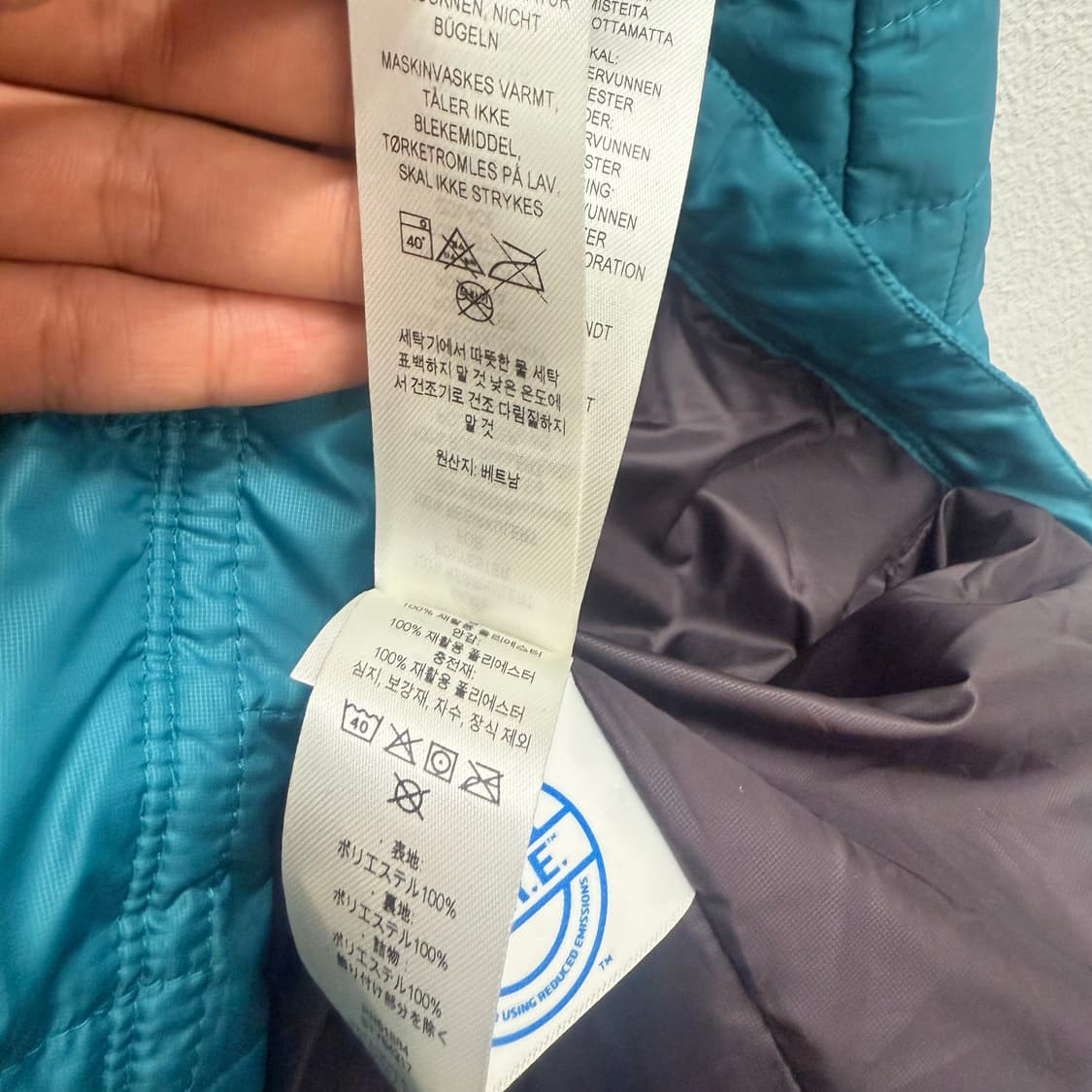 파타고니아 오리지널 나노 퍼프 프리마로프트 자켓 m 상품이미지4