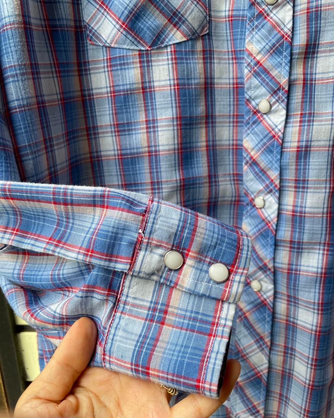 1990's Vintage Wrangler Western Shirt 상품이미지4