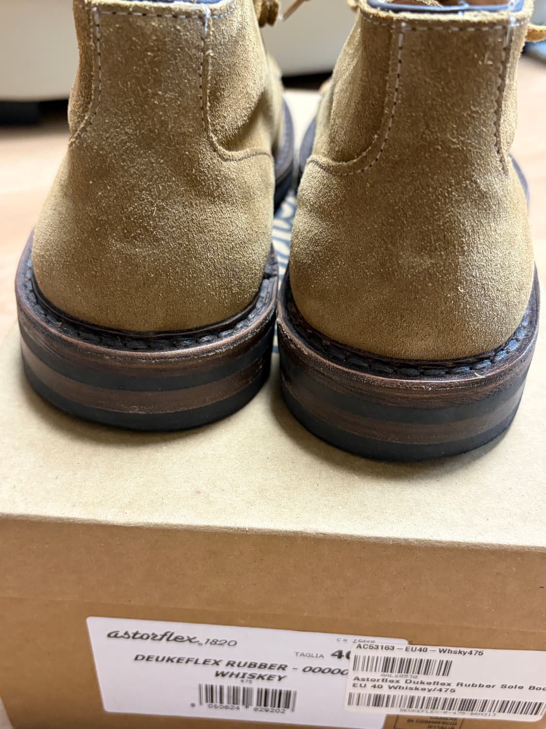 아스토플렉스 듀크플렉스 40사이즈 위스키 러버솔 상품이미지3