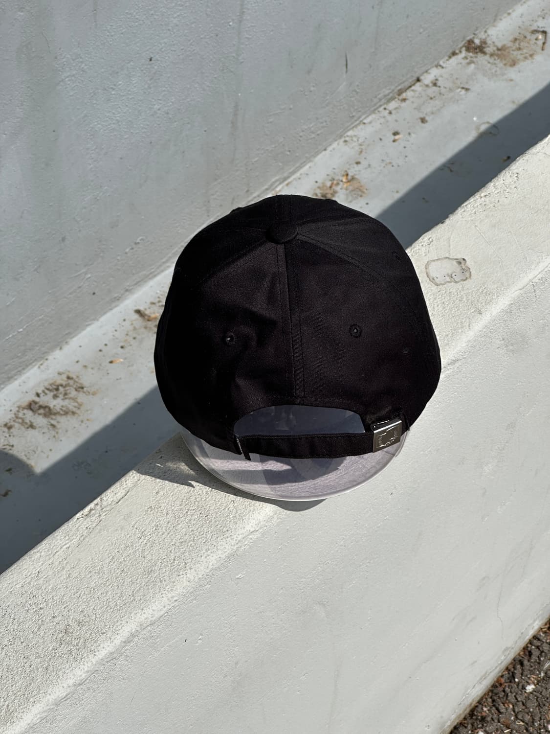 [F] 로맨틱크라운 레터링 블랙 볼캡 모자 상품이미지4