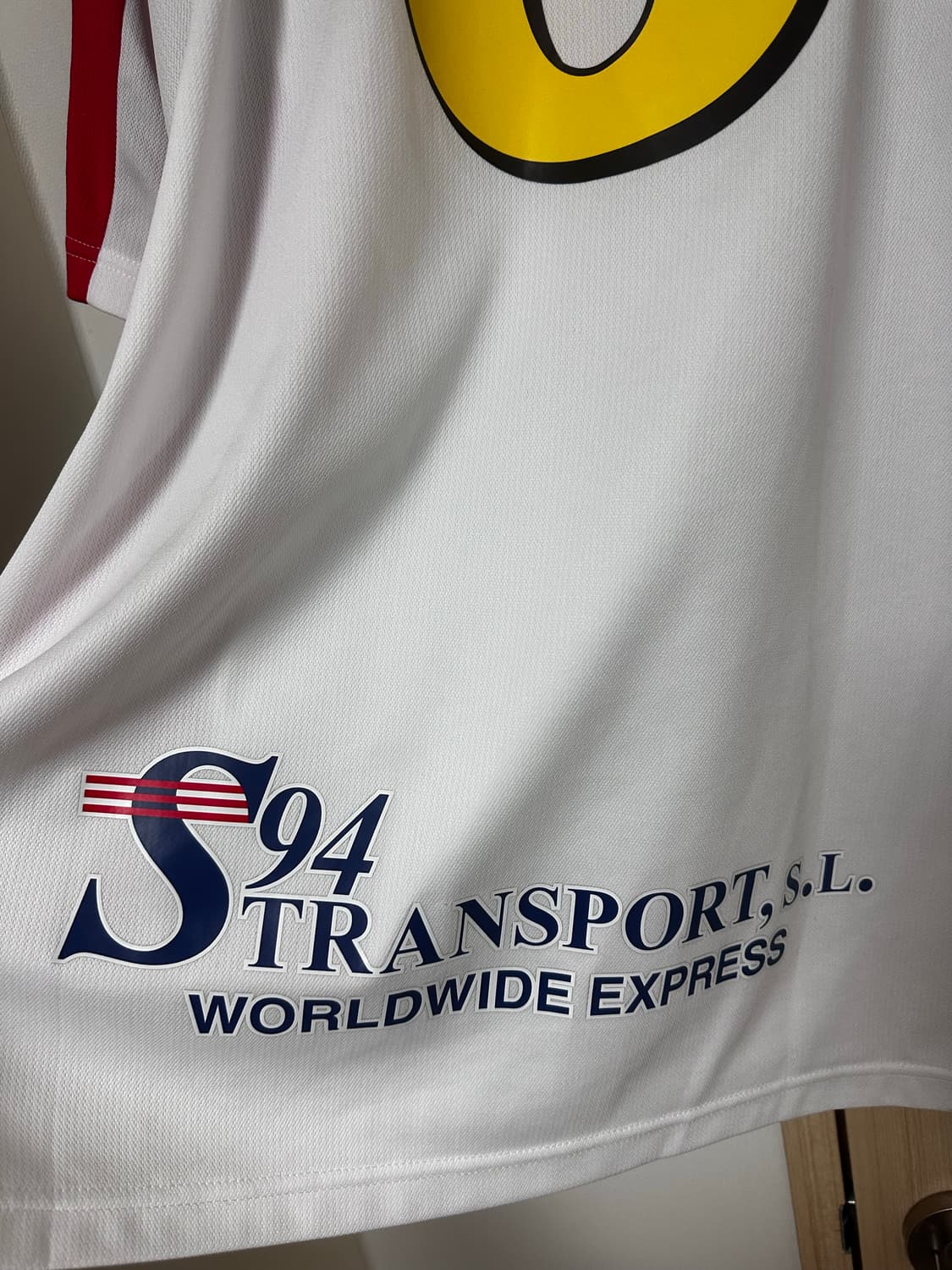 [XL] 슈프림 후드 사커 저지 화이트 상품이미지9