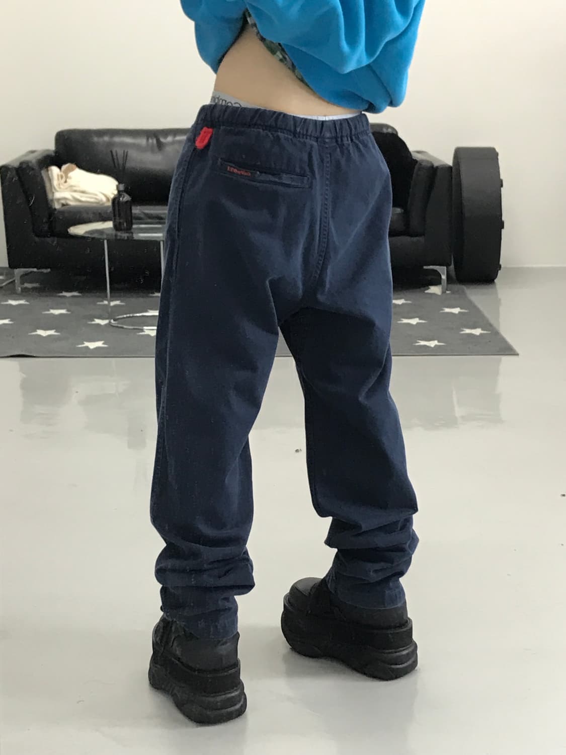 그라미치 오리지널 네이비 팬츠 상품이미지3