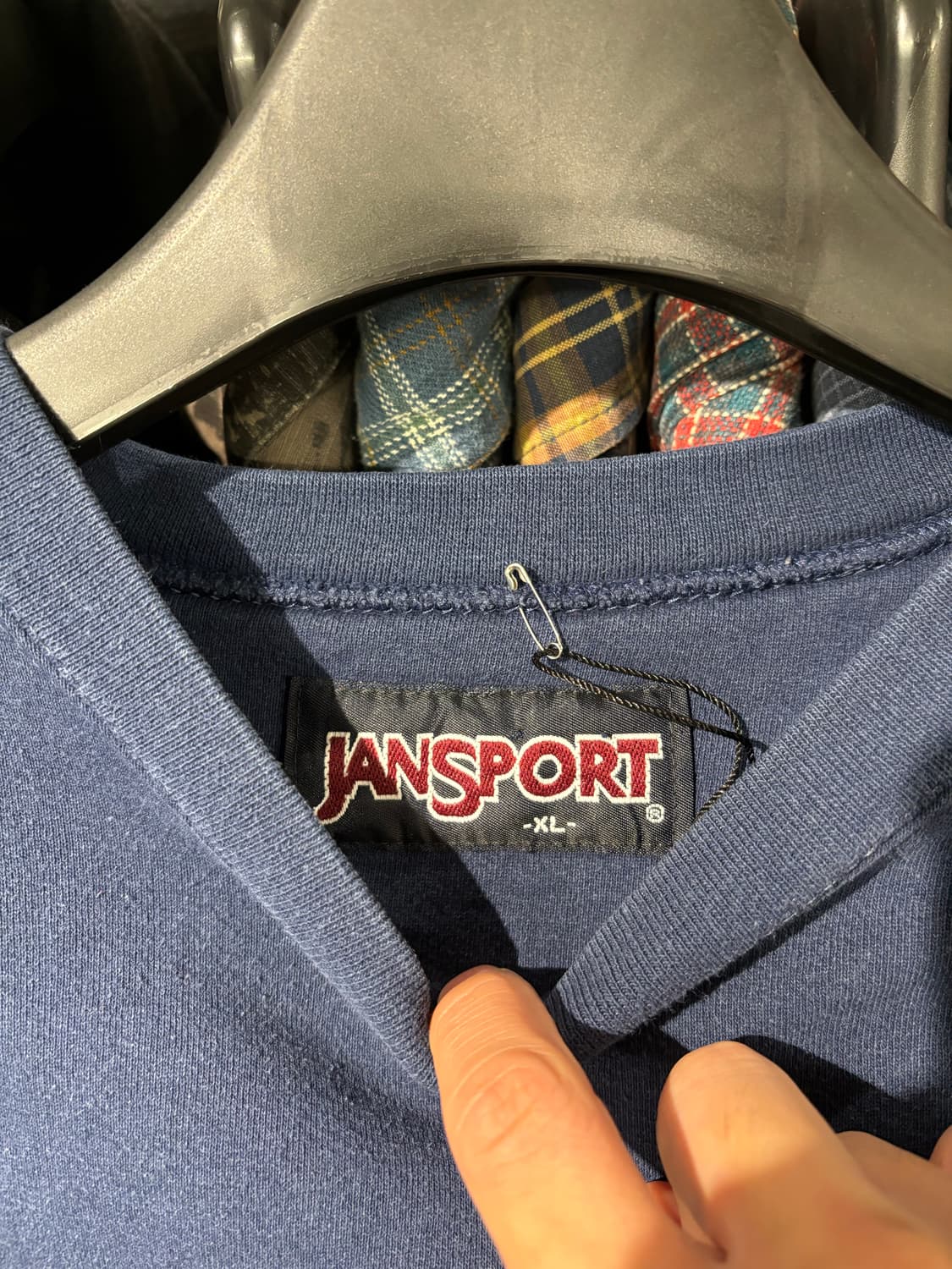 90s 잔스포츠 맨투맨 티셔츠 상품이미지5