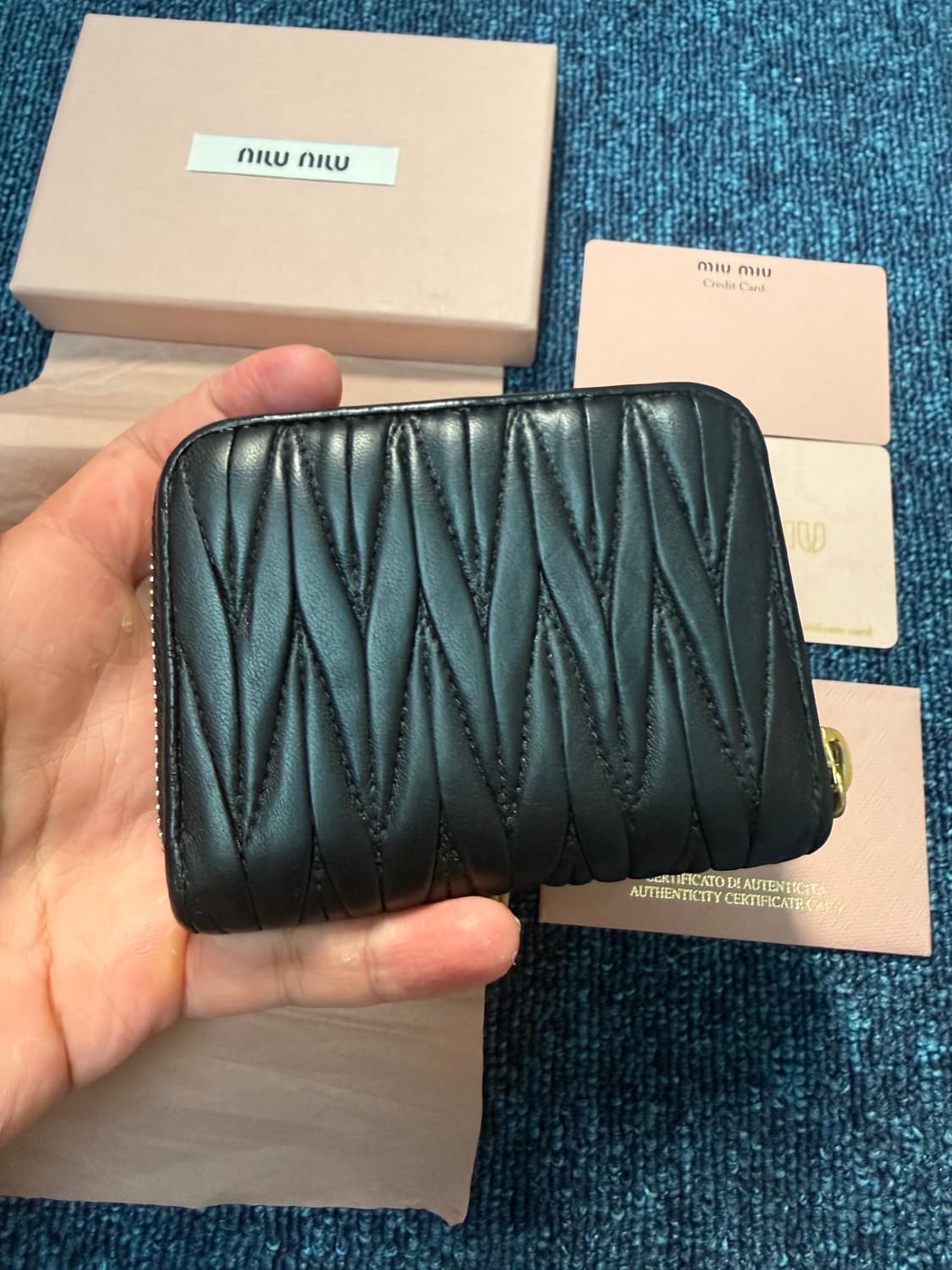 미우미우 동전 카드지갑 상품이미지2