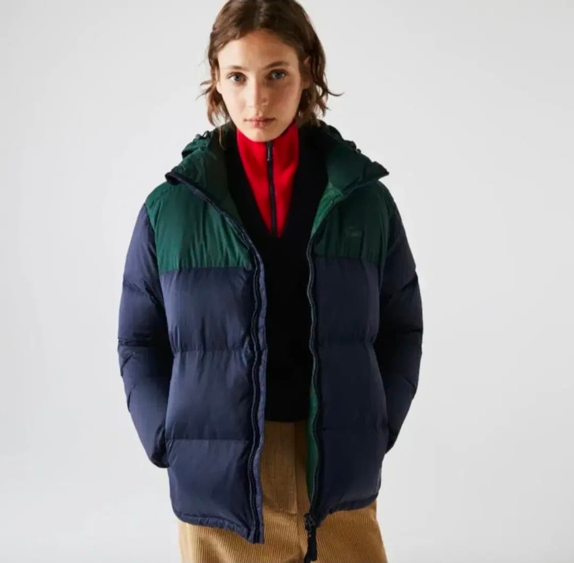 여성 90 라코스테 오리털 패딩 상품이미지3