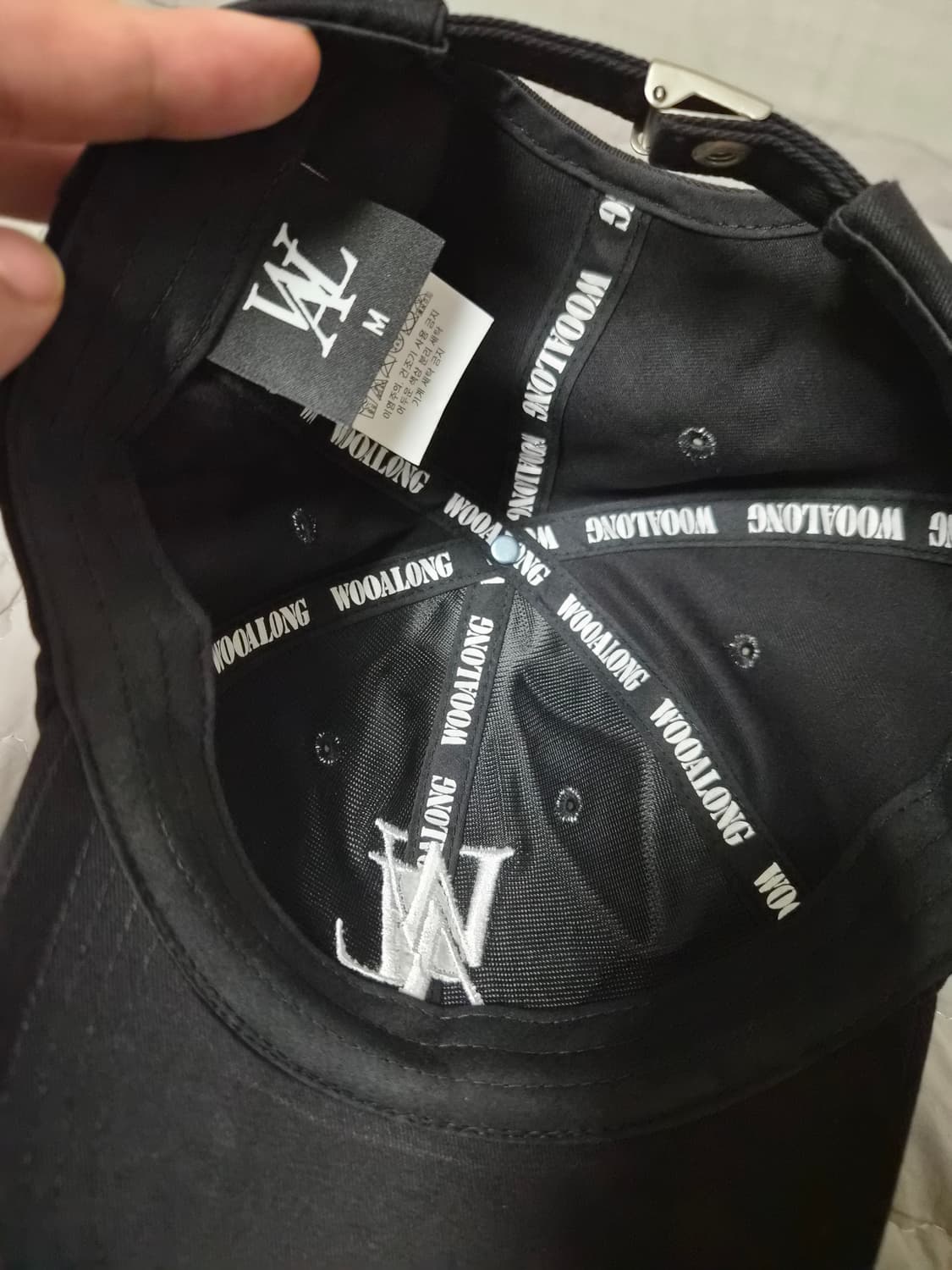 우알롱 시그니처 볼캡 상품이미지4