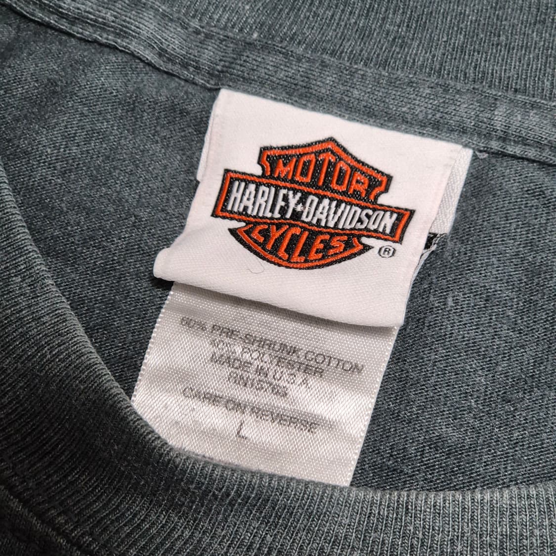 [L] 할리데이비슨 롱슬리브 -374 상품이미지4