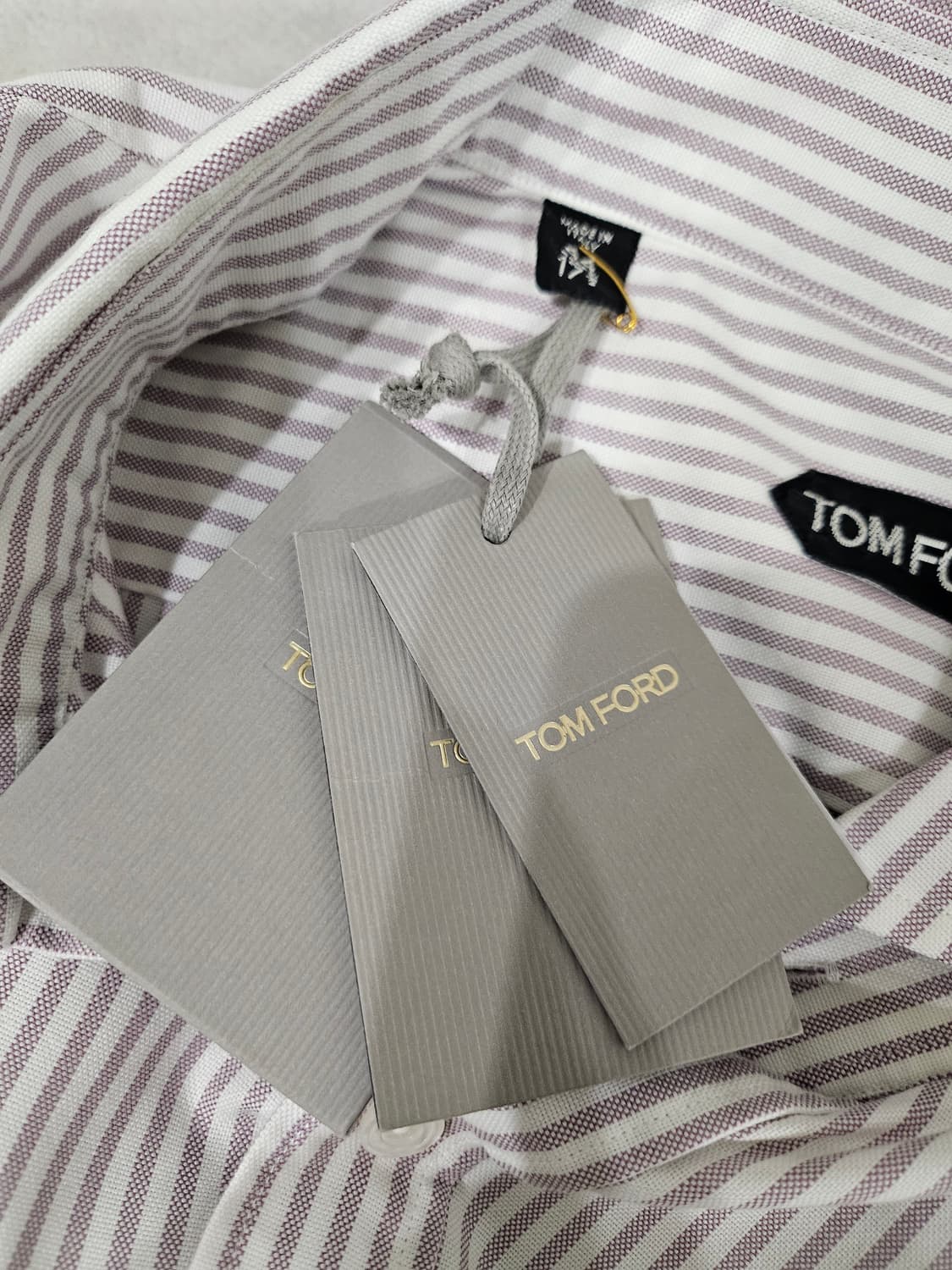 톰포드 스트라이프 셔츠 44 상품이미지5