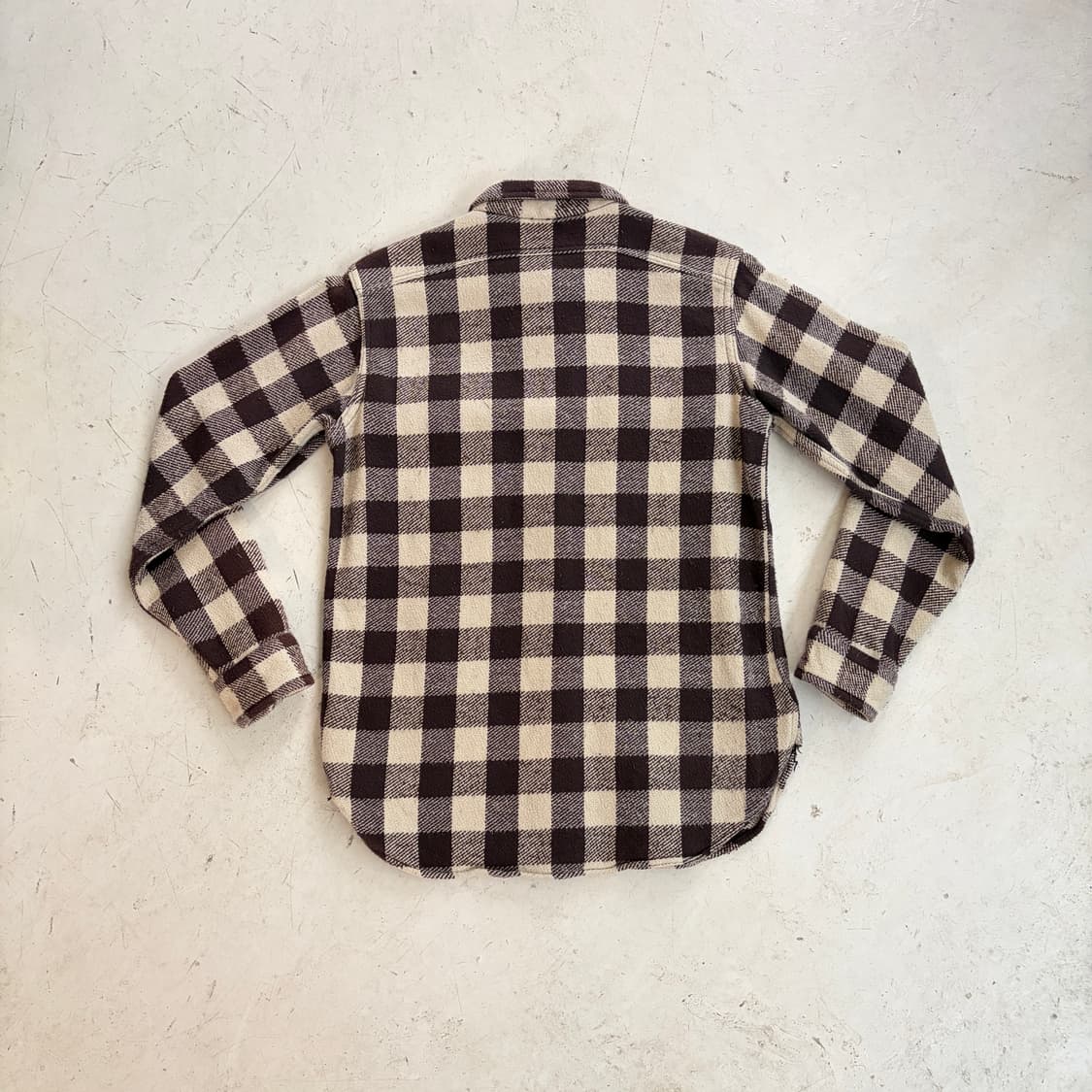 DUBBLE WORKS 더블웍스 빈티지 플란넬 셔츠 36 상품이미지6