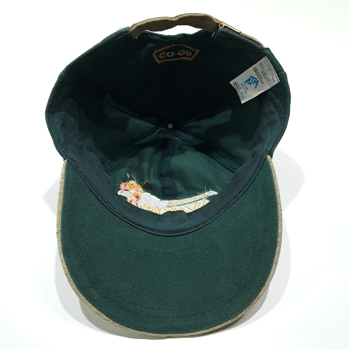 AJM 아비프로 코옵 투톤 스웨이드 챙 볼캡 모자 P2079 상품이미지7