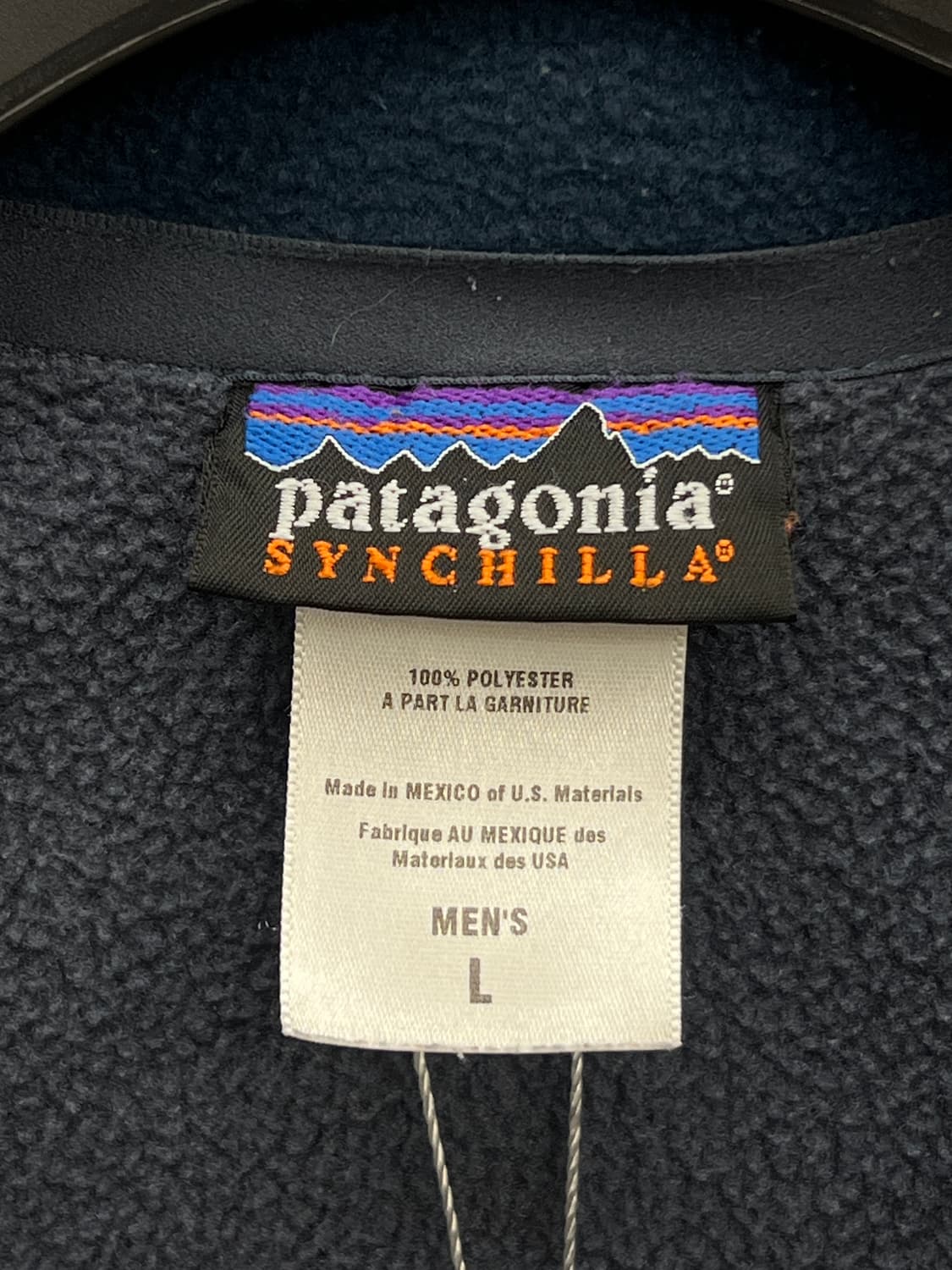 파타고니아 00s 신칠라 애쉬블루 마수피얼 플리스 상품이미지4