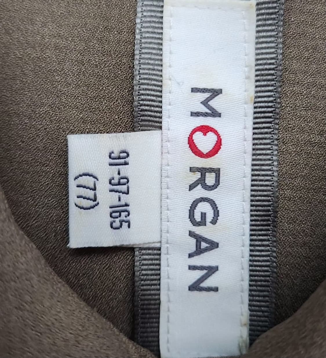 [MORGAN 모르간] 100 77 여 셔츠원피스 롱원피스 상품이미지3