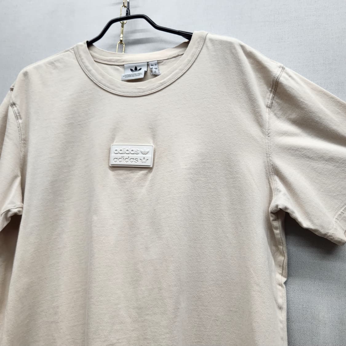 아디다스 더블로고 와펜 반팔티 2XL(L) 상품이미지3