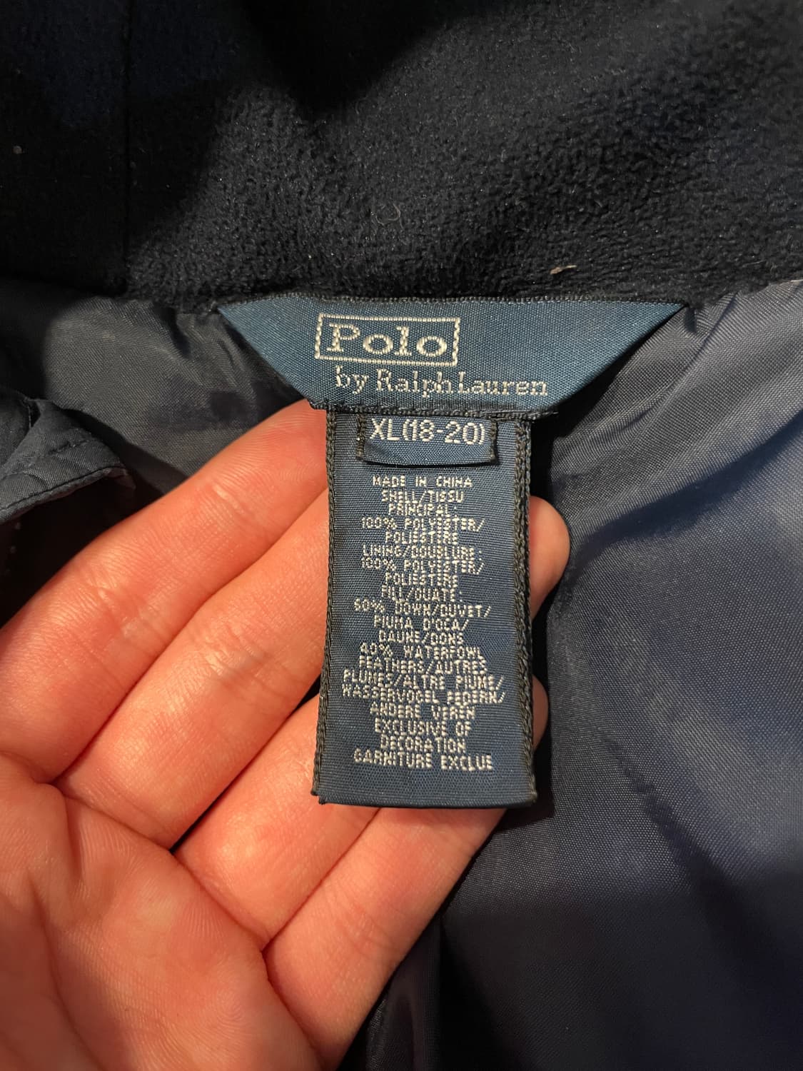 폴로 랄프 로렌 빅포니 후드 패딩 (급처) 상품이미지5