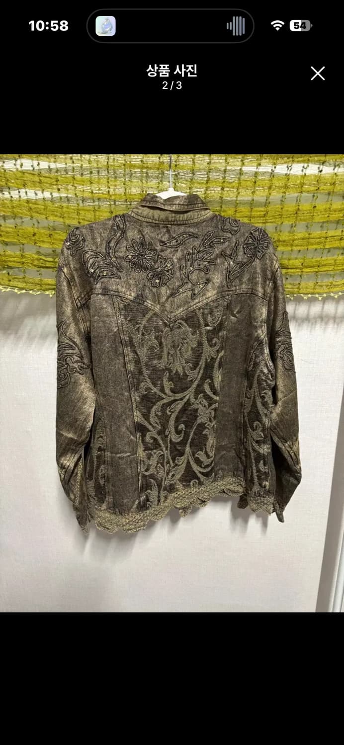 빈티지 에스닉 히피 자수 자켓 상품이미지2