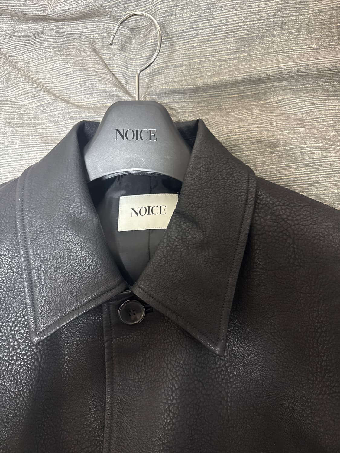 노이스 차은우 텍사스 레더자켓 상품이미지3