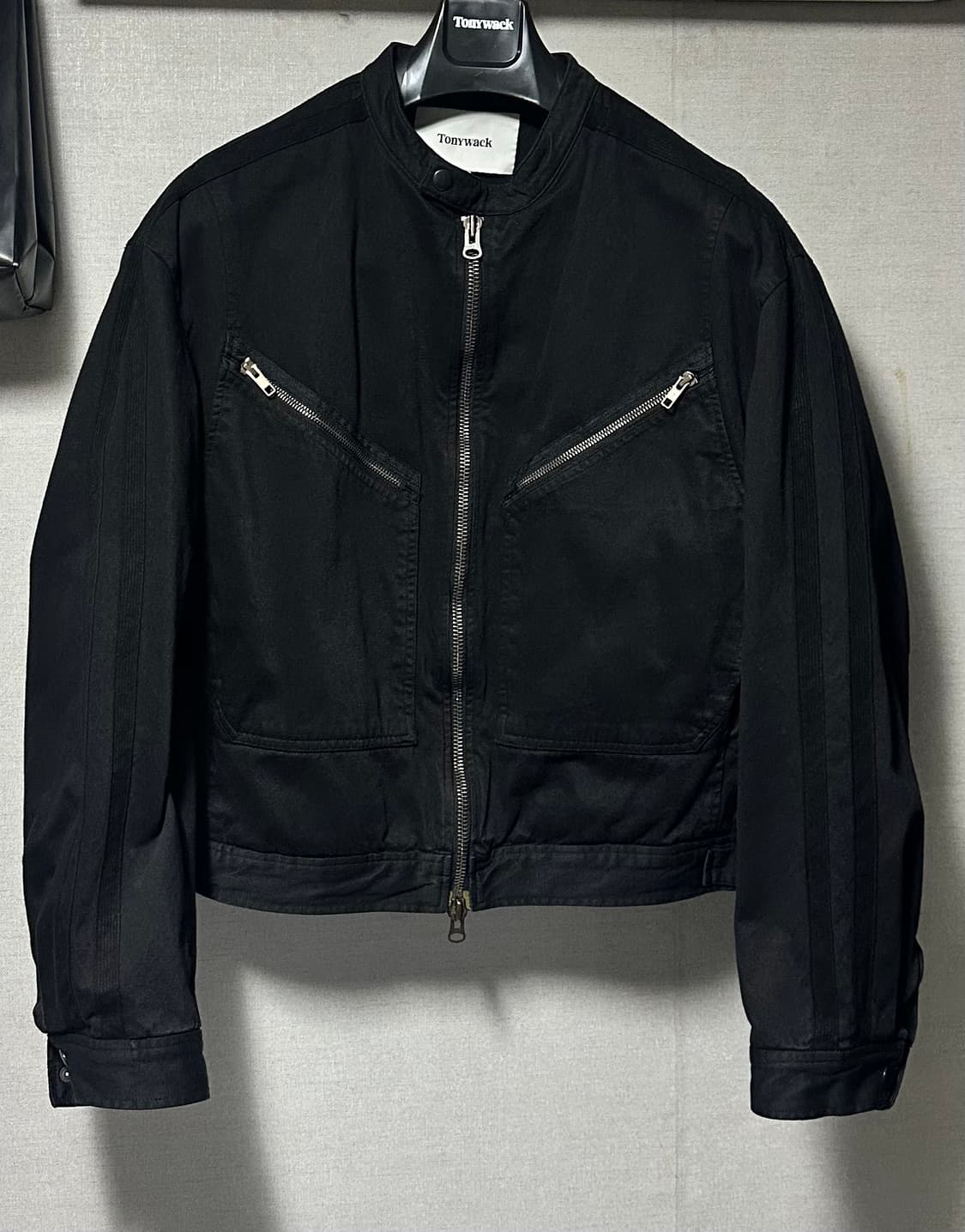 토니웩 / 가먼트다잉 코튼 카프레이서 자켓 / XL 상품이미지4