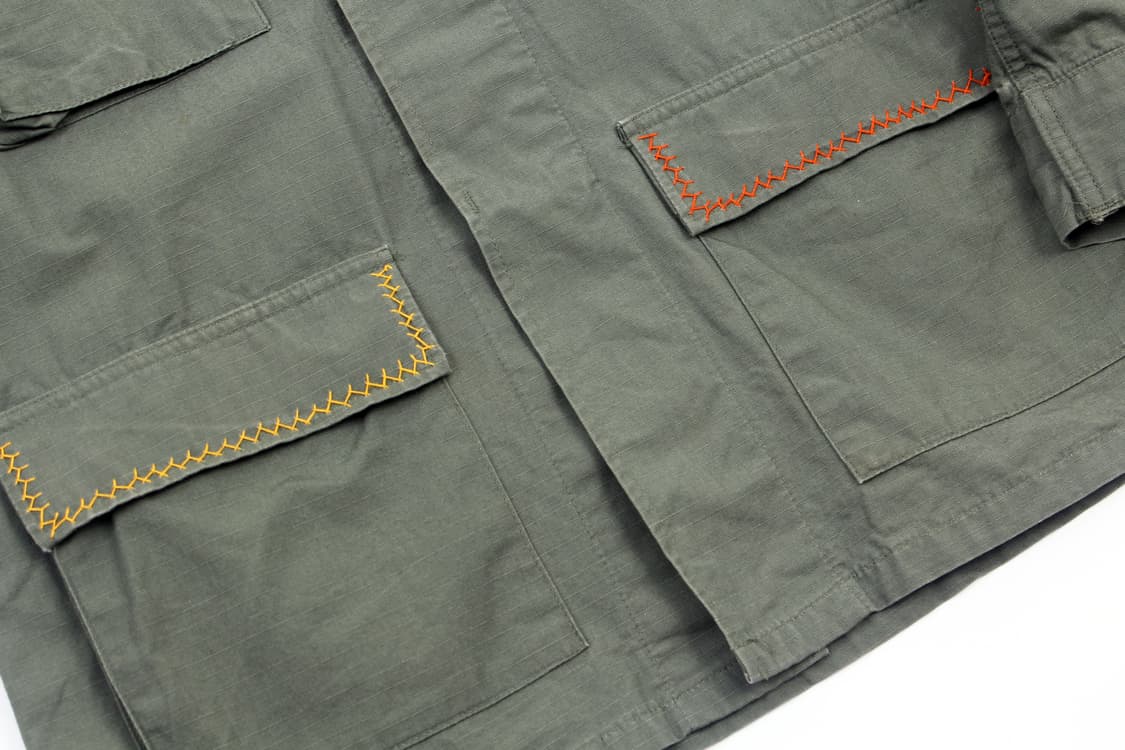 OXCAAA Hand Crafted Military Jacket Made 상품이미지4