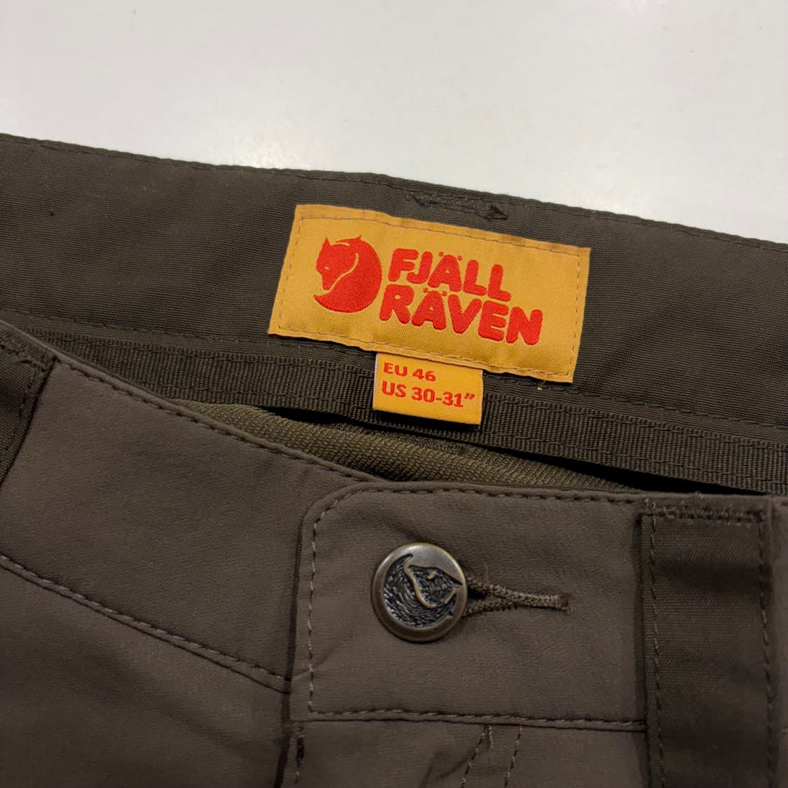 [30-31] 피엘라벤 G-1000 카고 바지 브라운 B894 상품이미지5