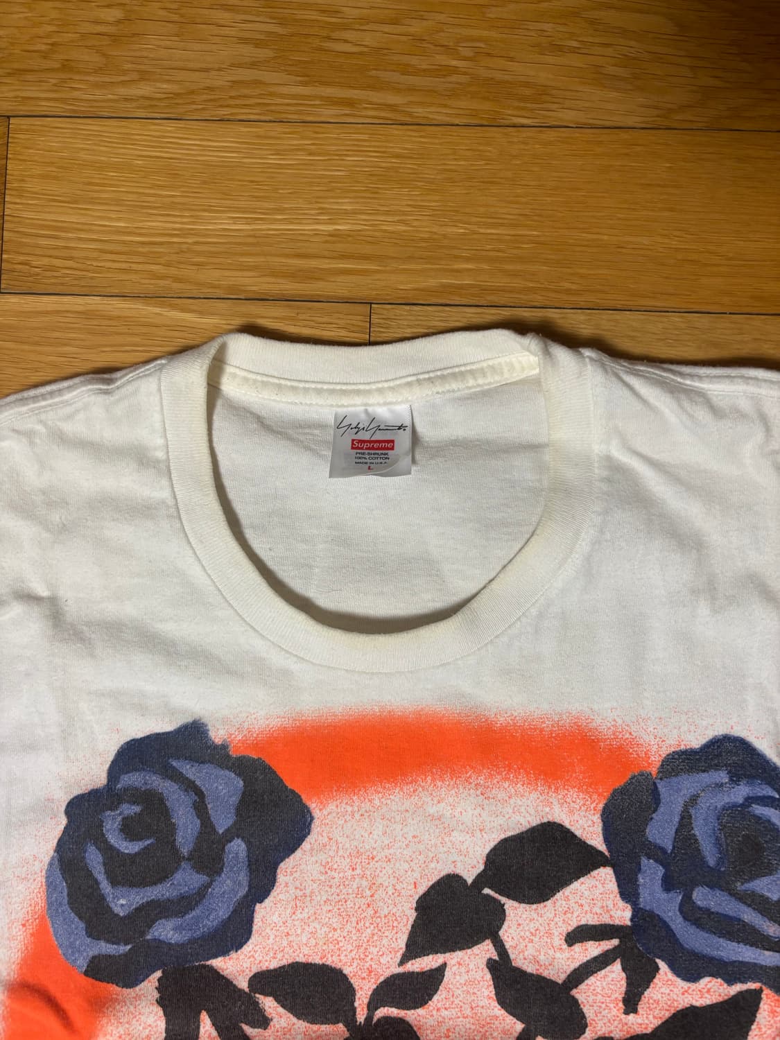 슈프림 x 요지야마모토 반팔 (L) 상품이미지2