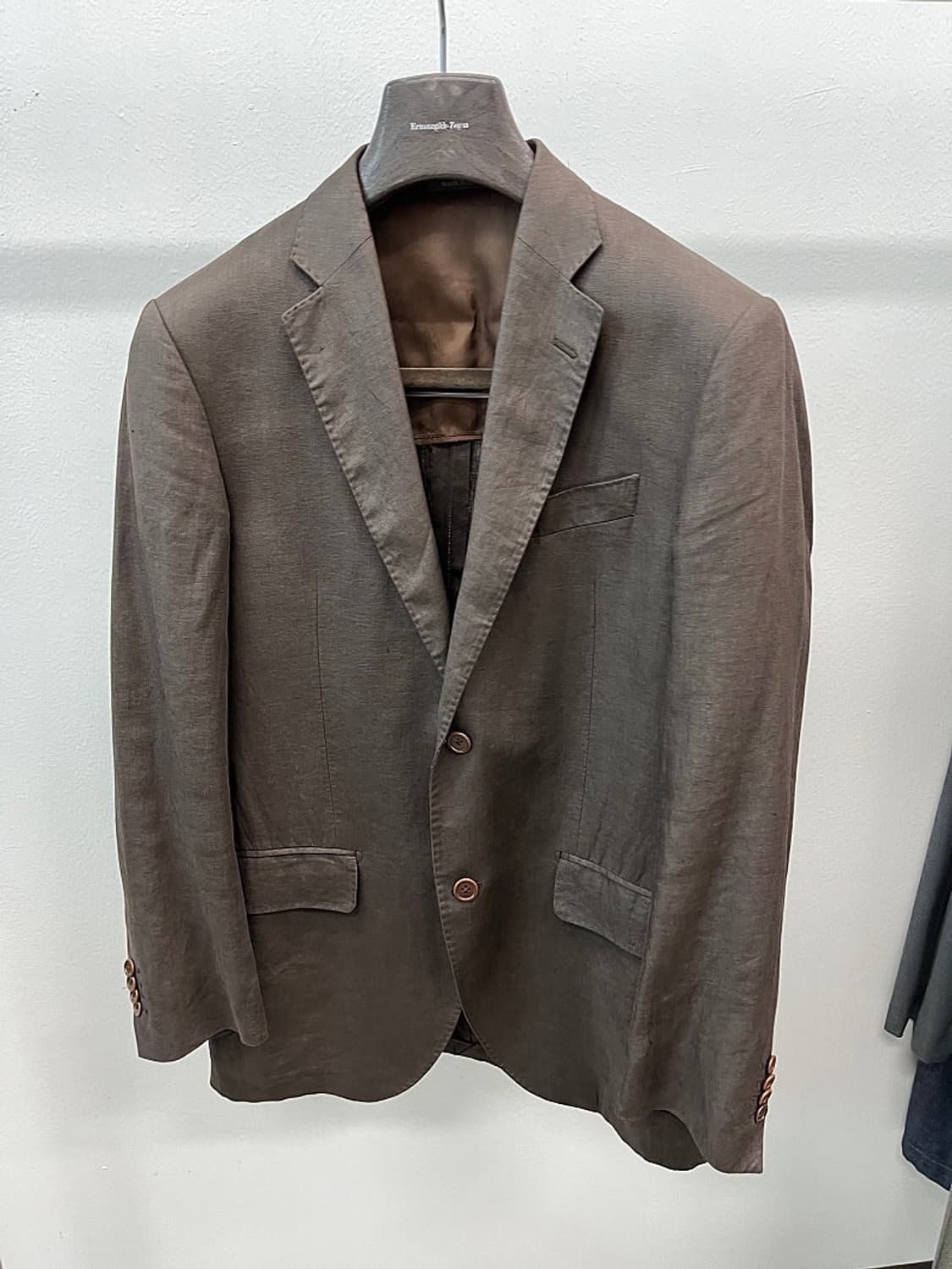 100) 벨그라비아 이태리 린넨자켓  상품이미지3