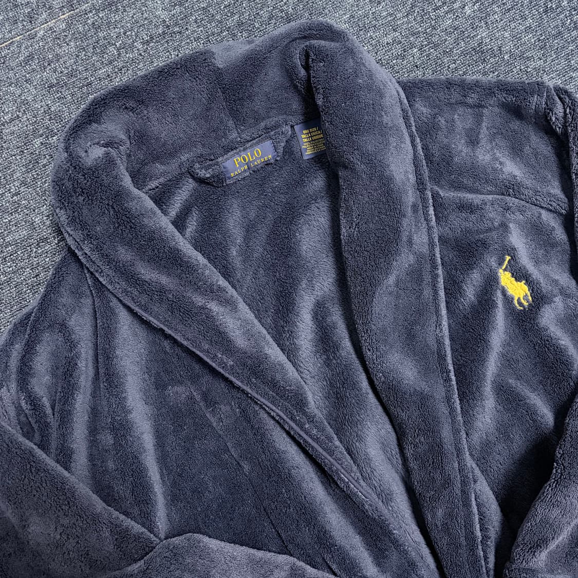 폴로 랄프로렌 코튼 테리 숄 로브 가운 상품이미지3