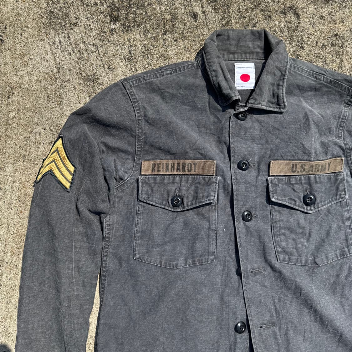 [M] Markaware 마키웨어 밀리터리 셔츠 상품이미지3