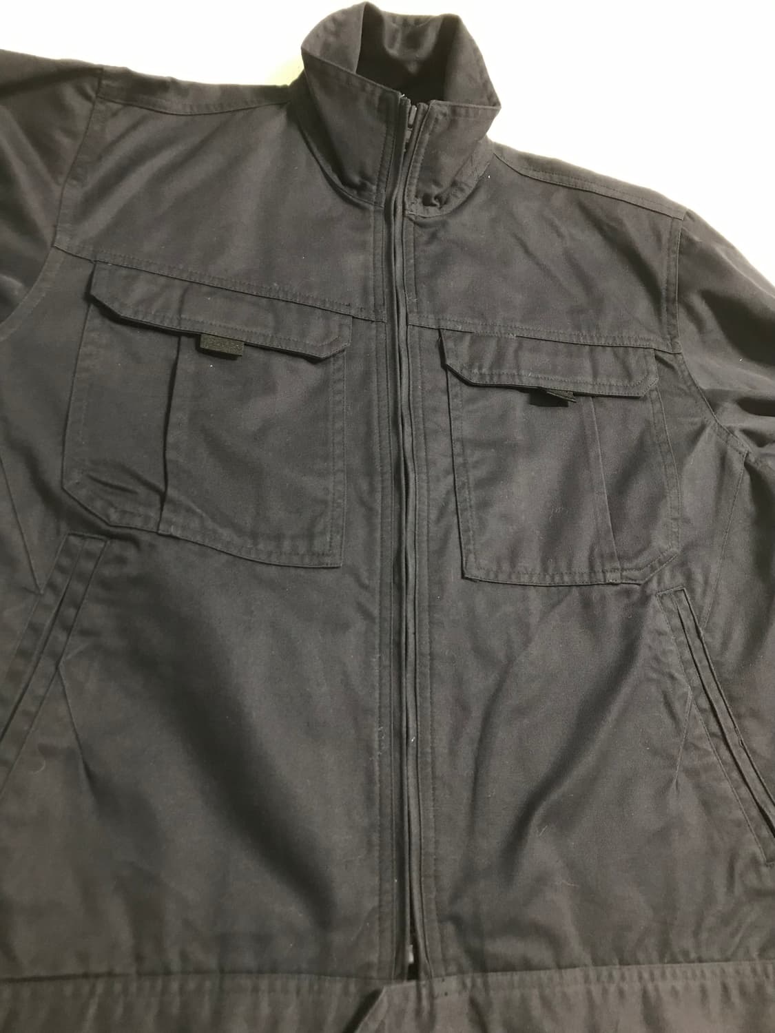 빈티지 워크 블루종 자켓 상품이미지4